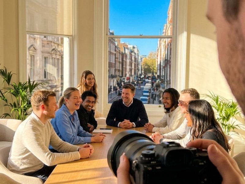 Corporate Photographer London Team Photos