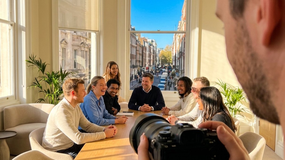Corporate Photographer London Team Photos